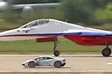 Adu Balap Lamborghini Huracan Lawan Sukhoi Su-27 [Video]