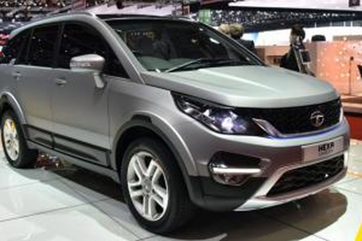 Konsep Tata Motors Hexa mejeng di Geneva Motor Show 2015.