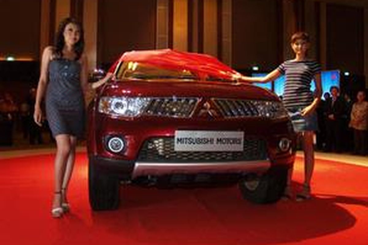 Pajero Sport saat diluncurkan.
