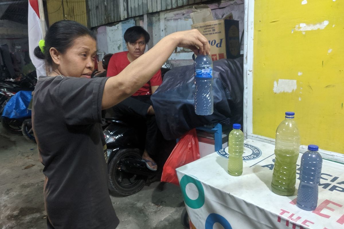 Air PAM di Kampung Baru Kuburan Koja, Penjaringan, Jakarta Utara berubah-ubah warna