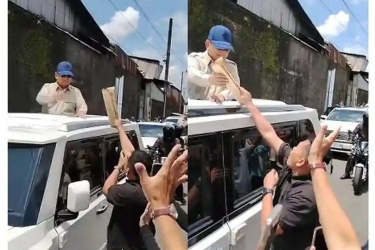 Kisah Tukang Sapu Terobos Pengamanan demi Serahkan Surat ke Prabowo di Magelang