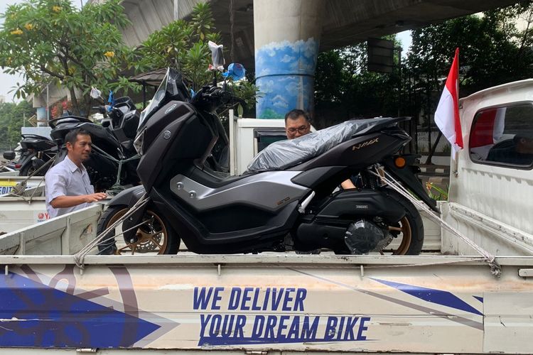 PT Yamaha Indonesia Motor Manufacturing menggelar seremoni handover unit Nmax ?Turbo? Tech Max Ultimate di Jakarta, 3 Agustus 2024. 