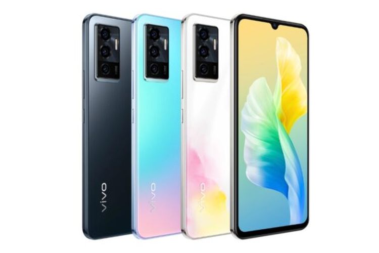 Vivo S10e tersedia dalam varian warna Glass Black, Haze Blue, dan White Gradient.