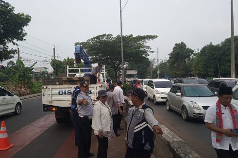 Jalan I Gusti Ngurah Rai Sering Macet, Putaran Depan Stasiun Buaran Lama Dibuka 