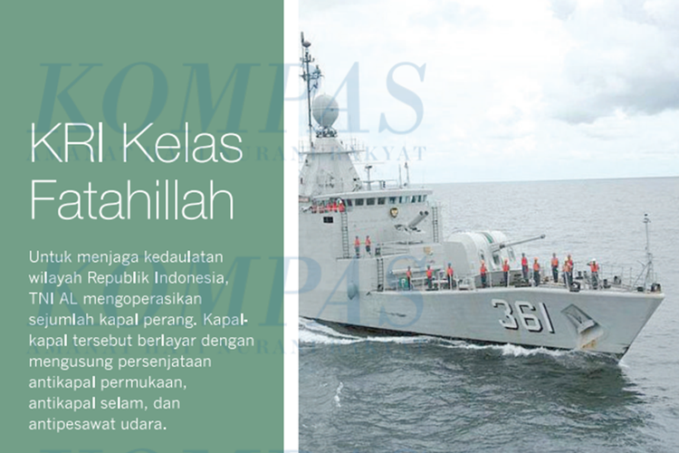 Tangkapan layar pemberitaan Harian Kompas, 13 Februari 2014 mengenai KRI Fatahillah-361.