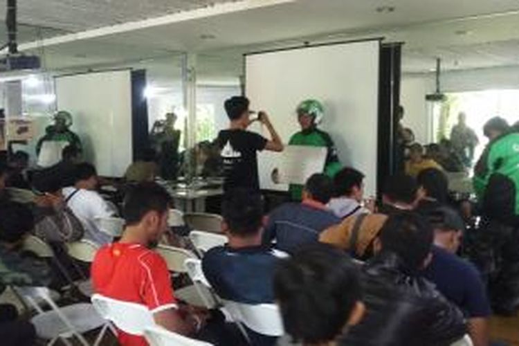 Pendaftaran Go-Jek di Kuta Bali 