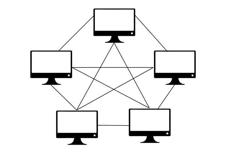 Ilustrasi Toplogi Mesh