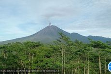 Erupsi Gunung Semeru, Kolom Asap Membumbung 500 Meter, Letusan Terdeteksi 29 Kali