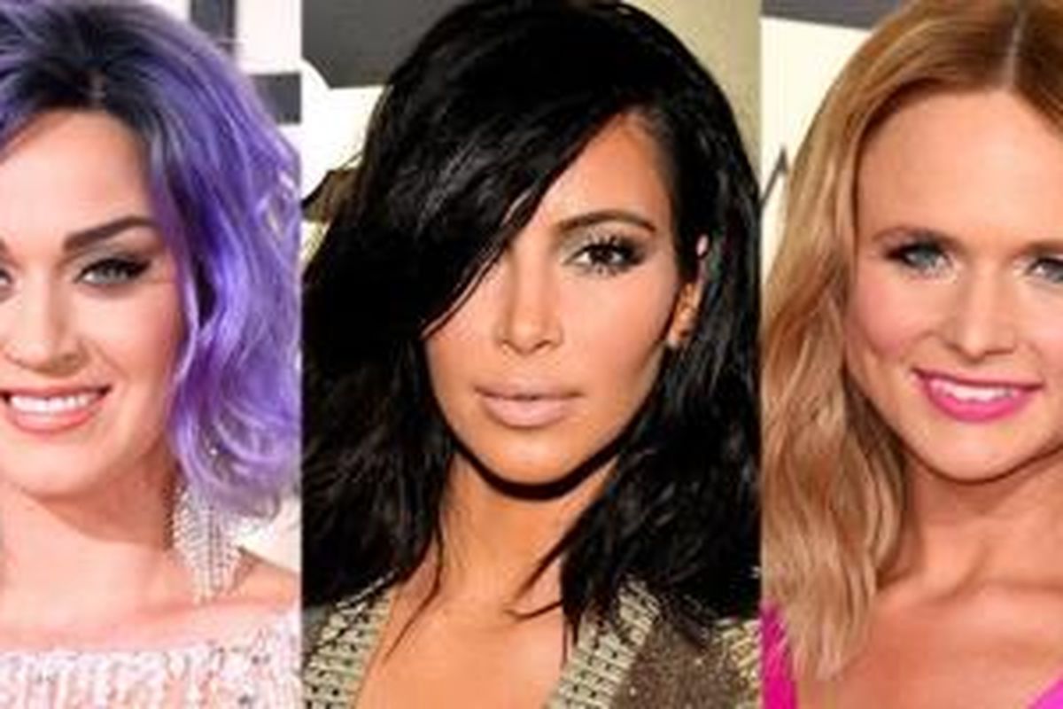 Tren Lob (long bob) dengan karakter penataan yang lebih natural terlihat pada tatanan rambut Katy Perry, Kim Kardashian dan penyanyi country, Miranda Lambert.