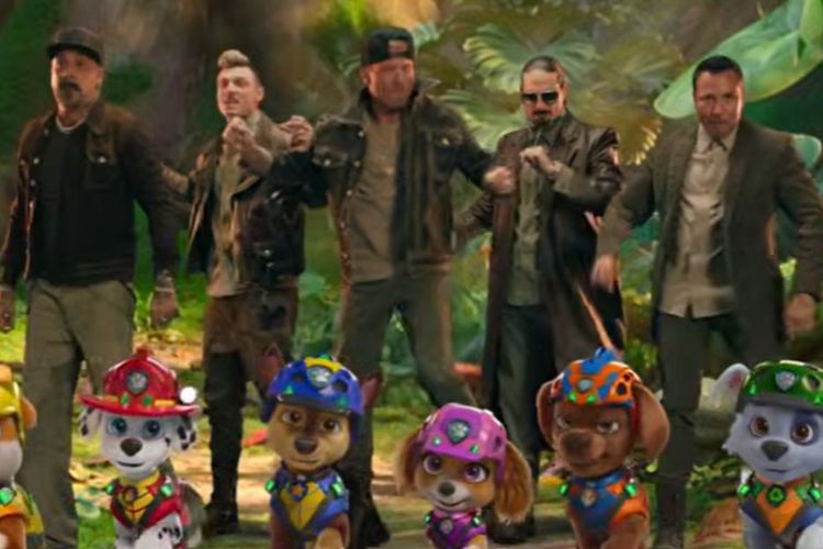Backstreet Boys Rilis Soundtrack Paw Patrol: The Dino Movie