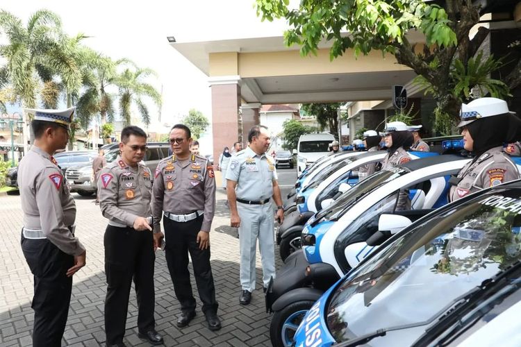 Mobil listrik Renault Twizy akan digunakan untuk patroli pernikahan Kaesang-Erina