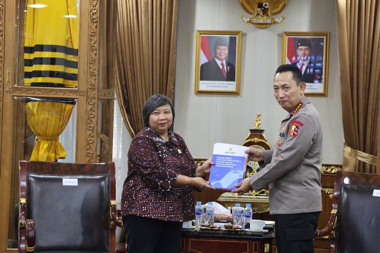 Komnas HAM Temui Kapolri, Ini yang Dibahas soal Demo Agustus 2025