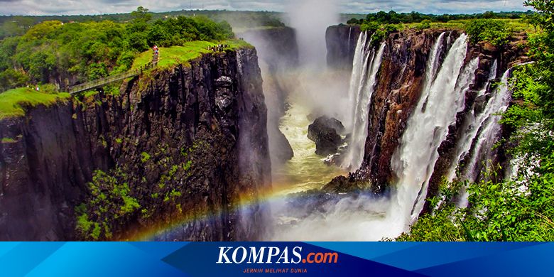 4 Keindahan Alam Afrika Ada Air Terjun Hingga Pergunungan Bersalju Halaman All Kompas Com