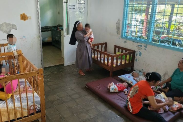 Kisah Pilu J, Bayi dengan Bibir Sumbing Penghuni Panti, Ditinggal Ibu di Tempat Persalinan