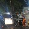 Diduga Overheat, Mobil Suzuki Grand Vitara Terbakar di Depan Kantor BPN Karawang