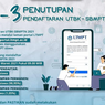 H-3 Penutupan UTBK-SBMPTN 2021, 6.627 Siswa Belum Simpan Permanen