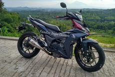 Modifikasi Honda Supra GTR Dicangkok Mesin 250 cc 2-Silinder