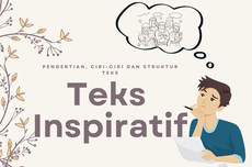 Pengertian Teks Inspiratif, Ciri-Ciri, dan Strukturnya