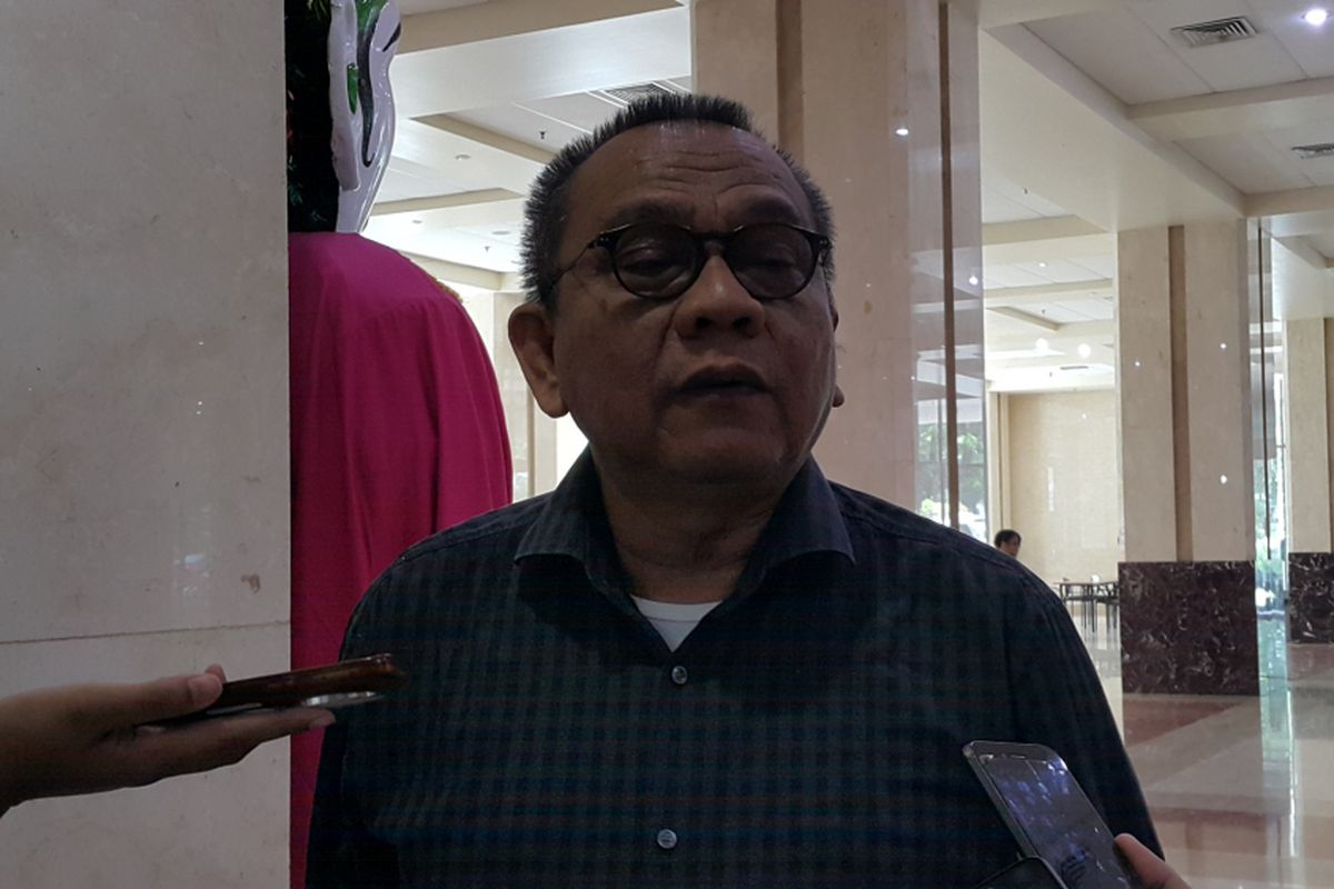 Wakil Ketua DPRD DKI Jakarta Mohamad Taufik di Gedung DPRD DKI Jakarta, Jalan Kebon Sirih, Senin (2/10/2017).