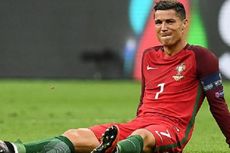 Babak Pertama Final Piala Eropa 2016, Cedera Ronaldo dan Tanpa Gol 