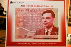 Ada Pesan Tersembunyi dalam Uang Kertas Baru Inggris Bergambar Alan Turing, Apa Saja?