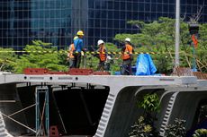 Perkembangan Proyek Simpang Susun Semanggi