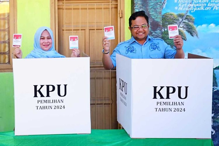 Calon Wakil Bupati Gowa Mencoblos Dekat Rumah, Tak Ada Perlakuan Khusus
