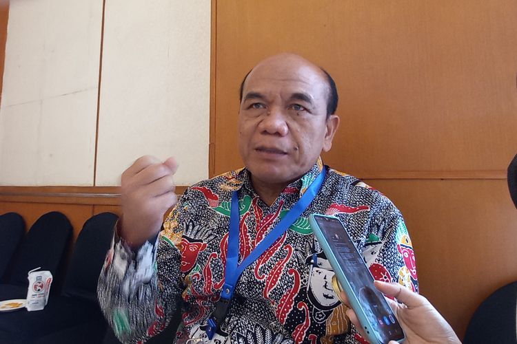 Wakil Ketua Apindo DKI Nurjaman saat ditemui di Tanah Abang, Jakarta Pusat, Senin (21/11/2022).