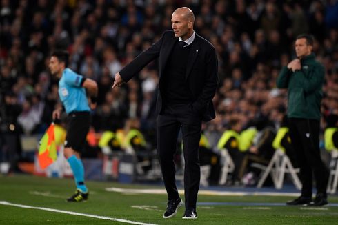 Real Madrid Vs Eibar, Zidane akan Capai Laga ke-200 Sebagai Pelatih Los Blancos