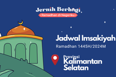 Jadwal Imsak dan Buka Puasa di Provinsi Kalimantan Selatan, 4 April 2024