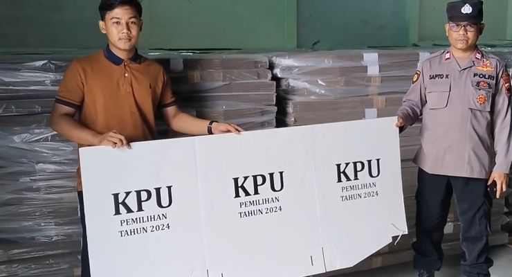 Ribuan Logistik Pilkada 2024 Tiba di Kebumen, Ini Rinciannya