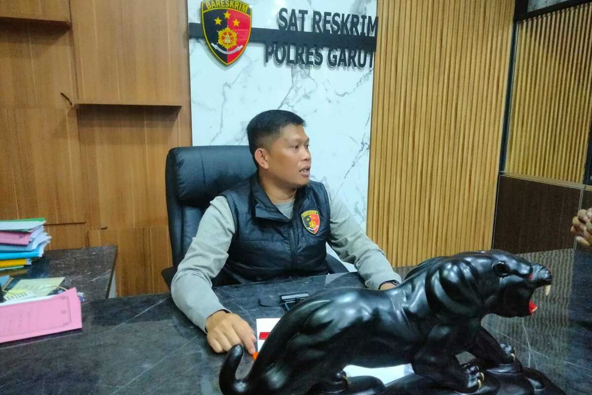 Kasatreskrim Polres Garut AKP Joko Prihatin saat ditemui, Selasa (15/4/2025) malam