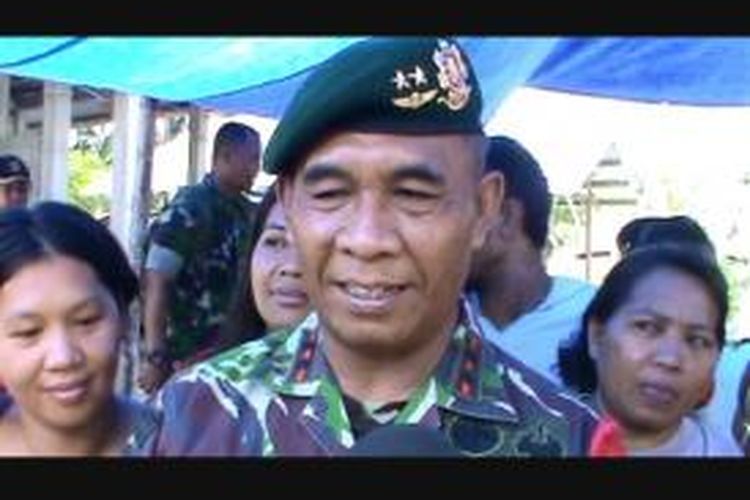 Komandan Satuan Pasukan Pemukul Reaksi Cepat (PPRC), Mayjen TNI Bambang Haryanto.