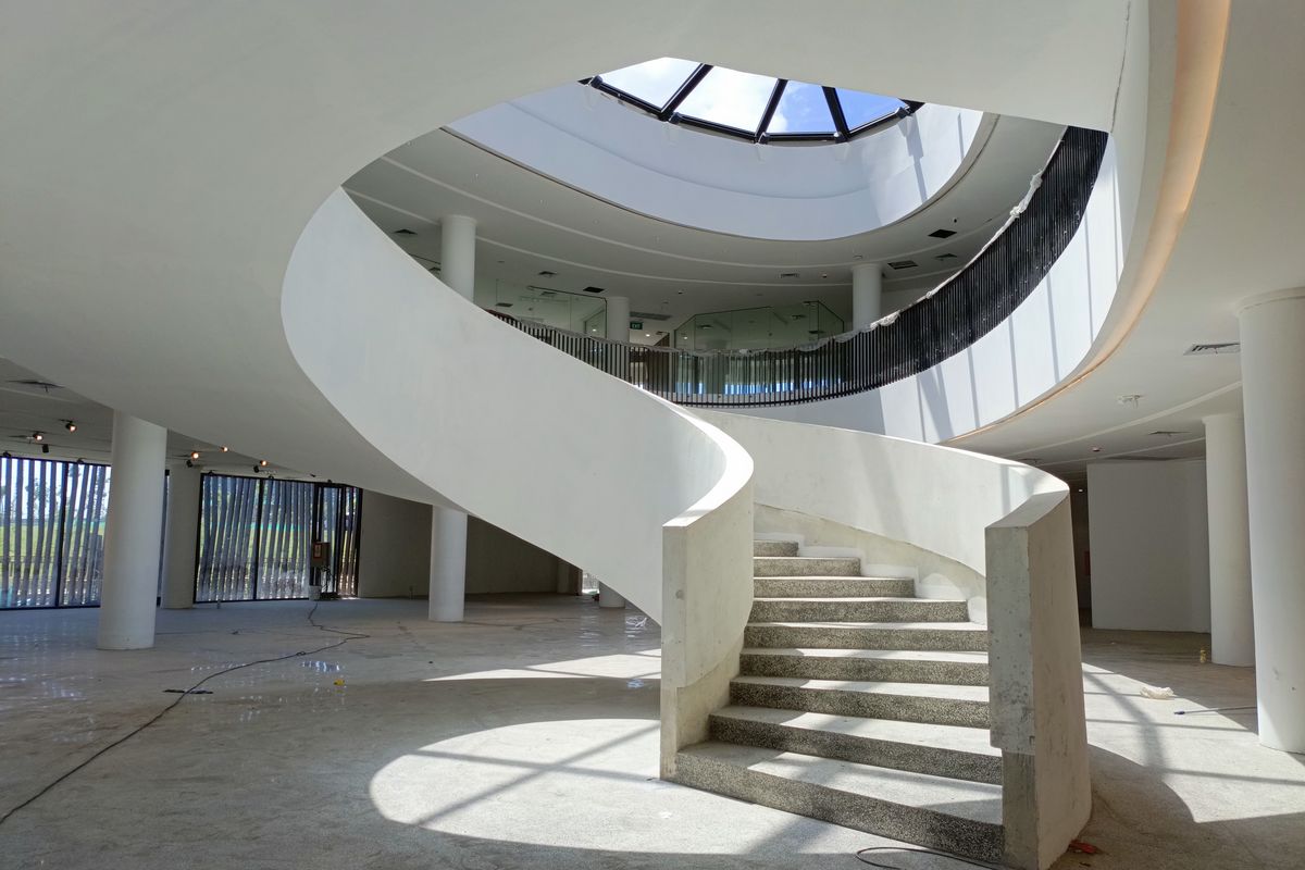 Gallery Center di Sumbu Kebangsaan Tahap I, Ibu Kota Nusantara (IKN)