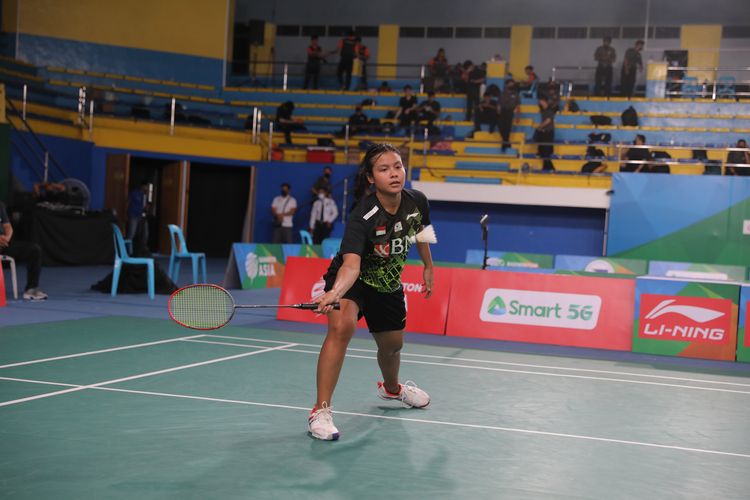 Tunggal putri Indonesia, Komang Ayu Cahya Dewi, menjadi salah satu atlet dalam skuad Uber Cup 2022.