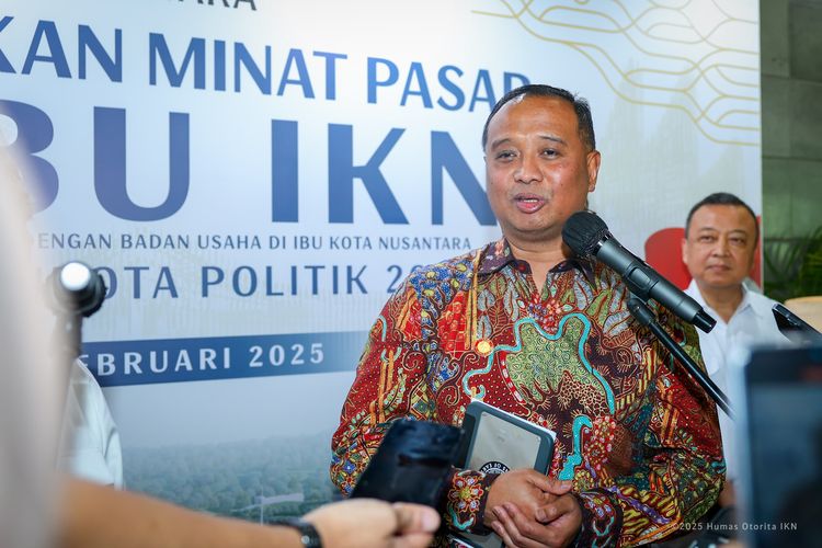 Deputi Bidang Pendanaan dan Investasi Otorita IKN Agung Wicaksono