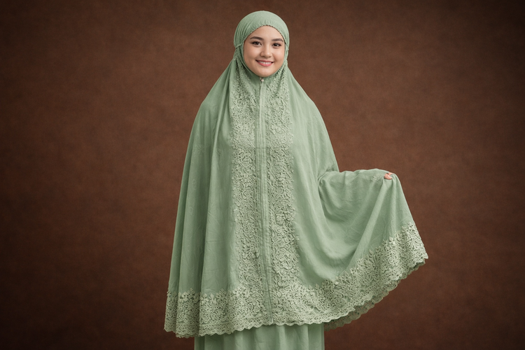 Mukena Bordir Manual Tasikmalaya