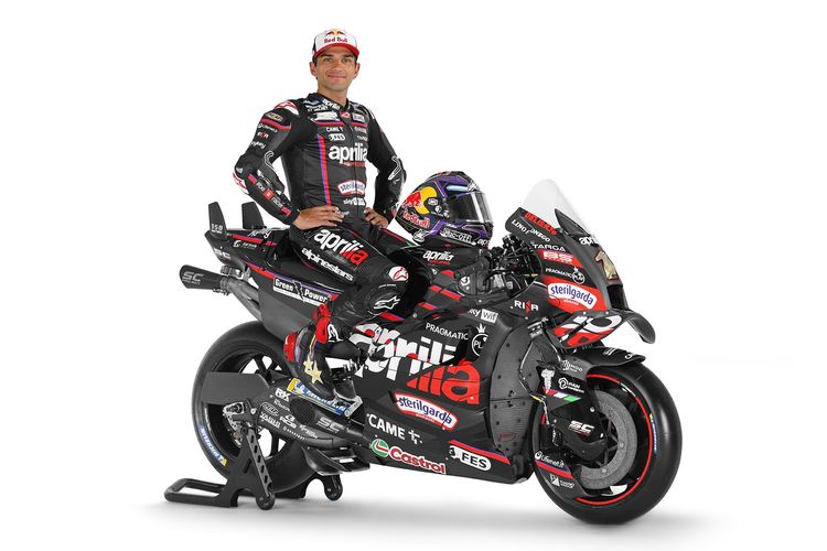 Jorge Martin pakai nomor start 1 pada Aprilia RS-GP untuk MotoGP 2025