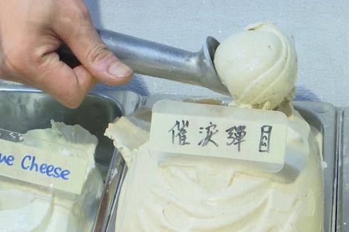 Es Krim Rasa 'Gas Air Mata' di Hong Kong