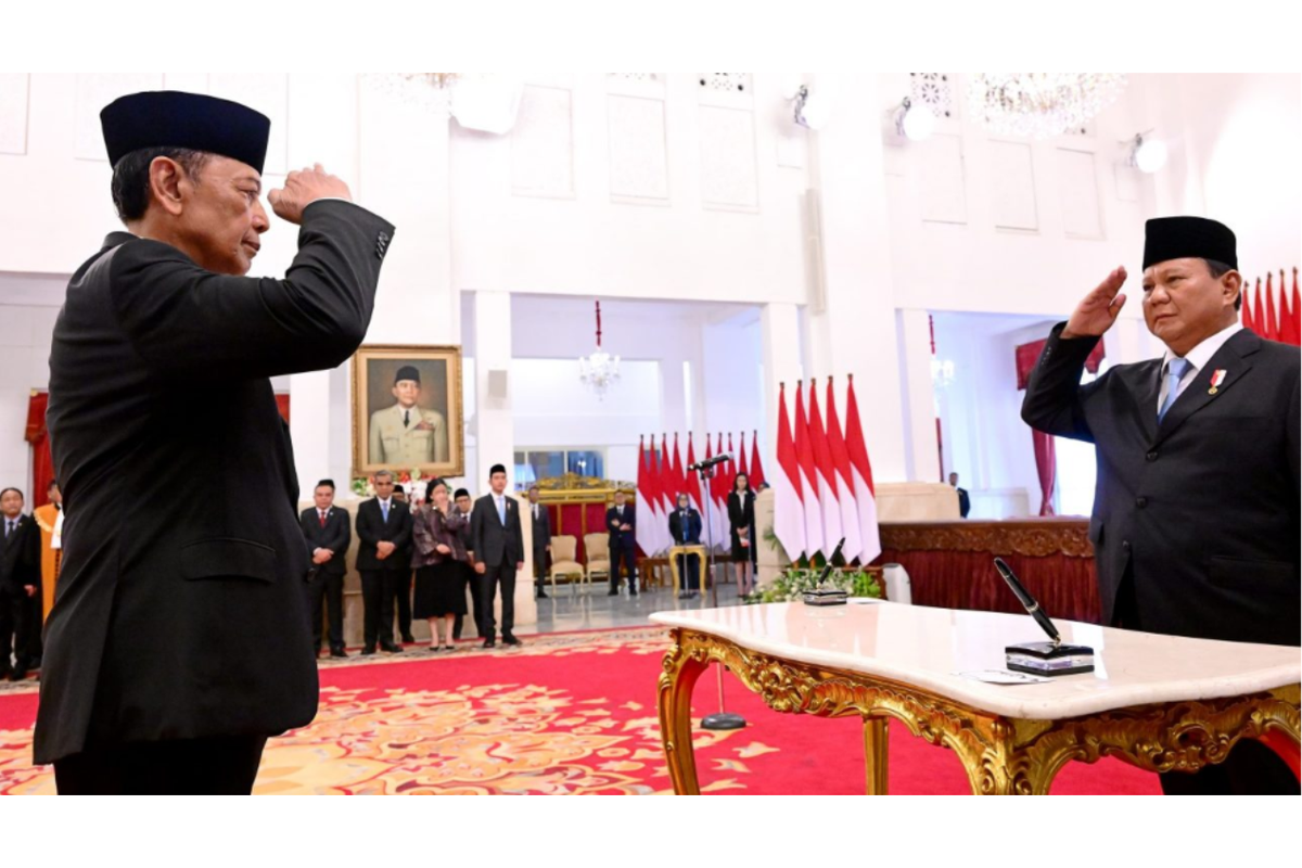 Presiden Prabowo Subianto secara resmi melantik para Penasihat Khusus, Utusan Khusus, dan Staf Khusus Presiden di Istana Negara, Jakarta, pada Selasa, 22 Oktober 2024.