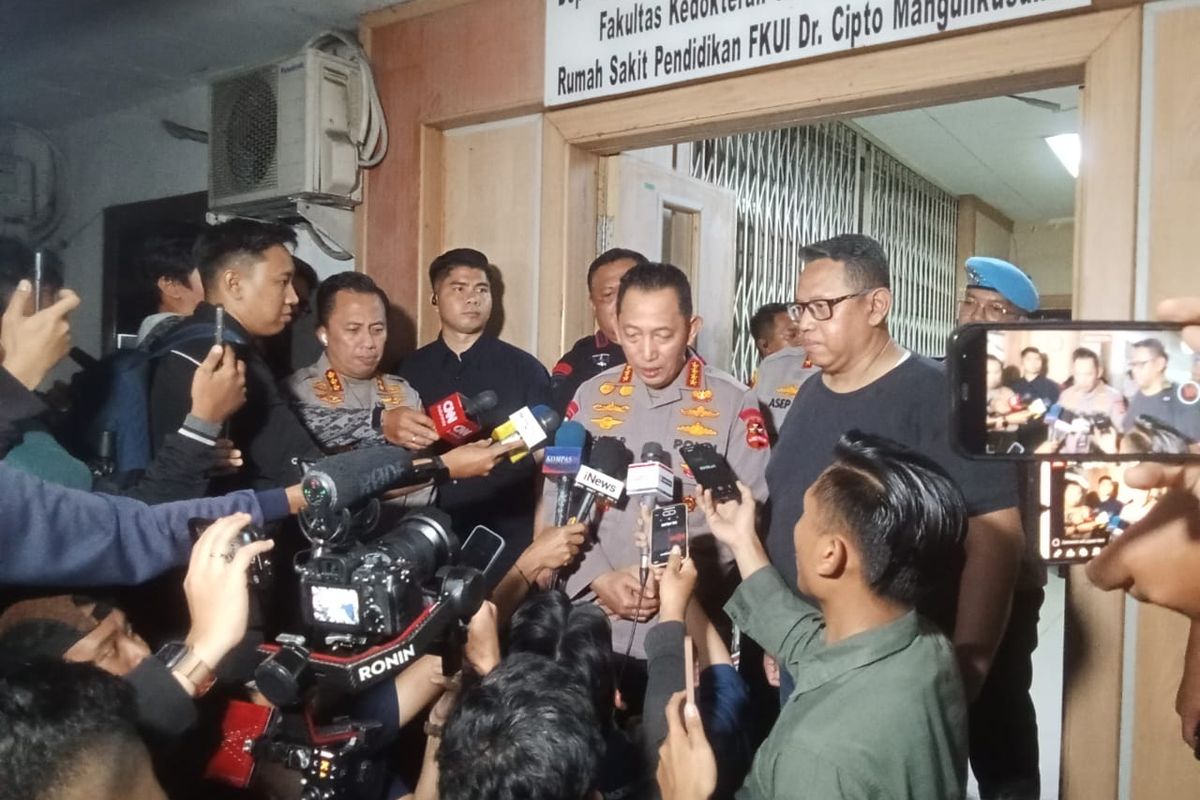 Kapolri Minta Maaf ke Keluarga Ojol yang Tewas Dilindas Rantis Brimob