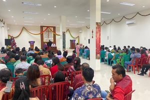 9 Tahun Ibadah di Ruko, Warga Kristiani Maja Akhirnya Rayakan Natal Pertama di Gereja