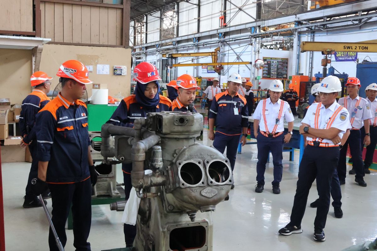 117 Teknisi KAI Rampungkan Diklat Modul Perawatan Sarana Perkeretaapian