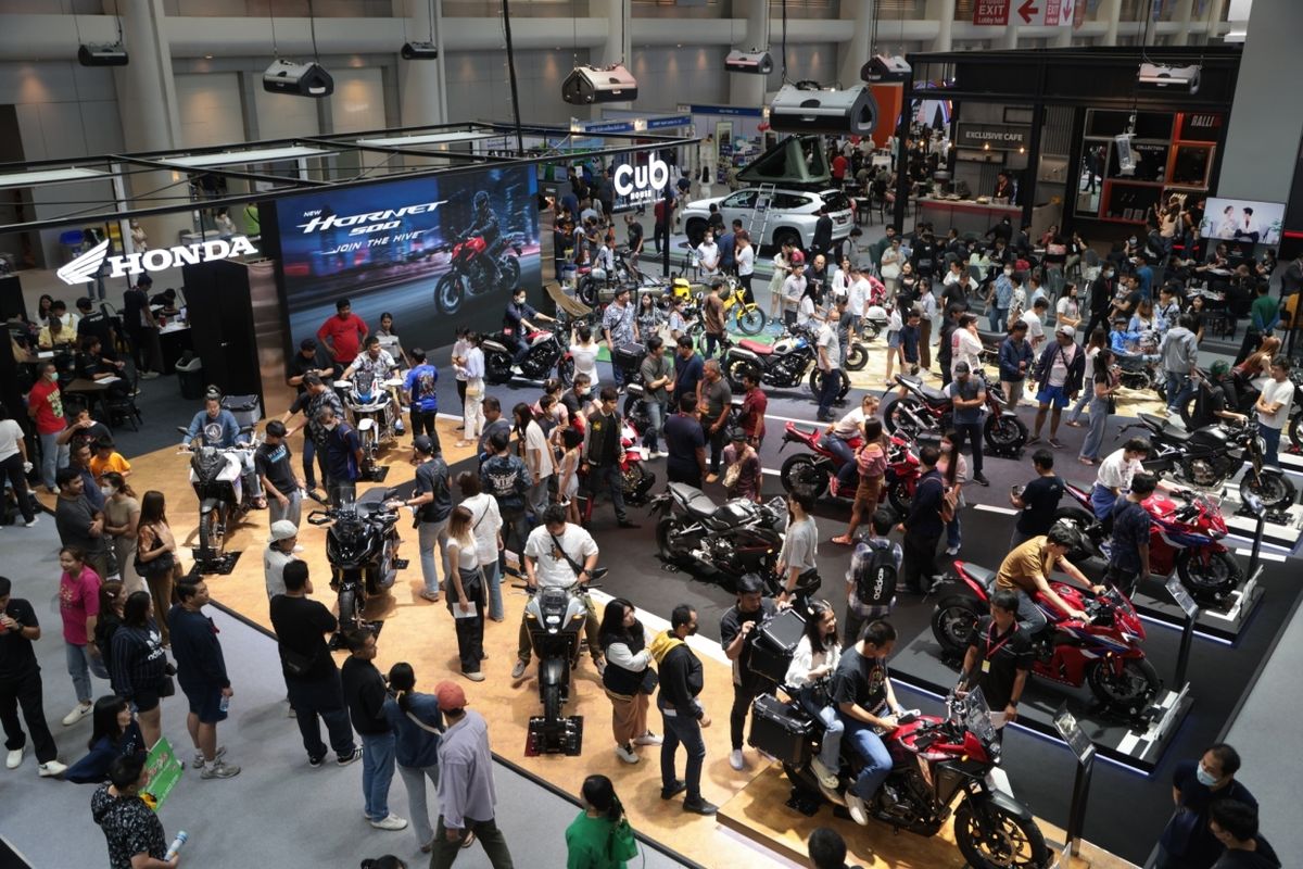 Suasana pameran Thailand International Motor Expo 2023