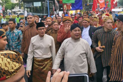 Ikut Festival Kampanye Damai, Prabowo 