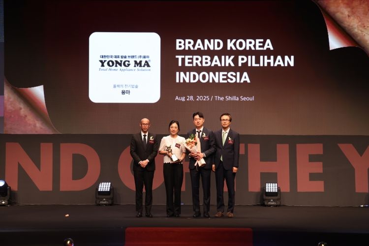 YONG MA terpilih sebagai "Rice Cooker Elektrik Brand of the Year 2025".
