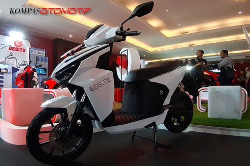 Gesits, Skuter Listrik Terbaik di Telkomsel IIMS 2019