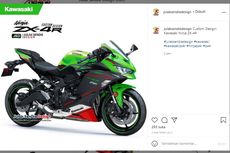 Olah Digital Terkaan Kawasaki Ninja ZX-4R