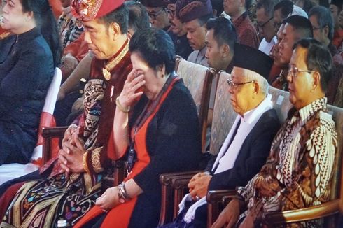Di Kongres PDI-P, Prabowo Duduk Bareng Presiden Jokowi dan Megawati