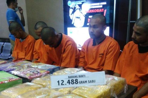 BNN Gagalkan Penyelundupan 12 Kg Lebih Sabu Asal Malaysia